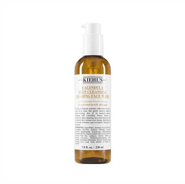 [Hàng Công Ty] KIEHL'S Calendula Deep Cleansing Foaming Face Wash Sửa Rửa Mặt 230ml